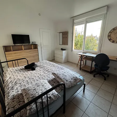 Bed To Rent - Maison Calme Avec Jacuzzi Sous Supplement * Bordeaux